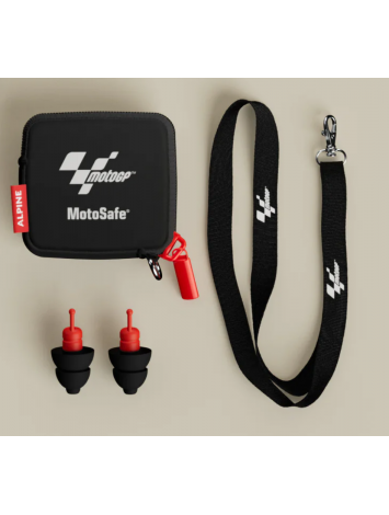 Protector Auditivo Alpine MotoSafe Race MotoGP – Tapones x Par con Filtros – Estuche incluido – Importado