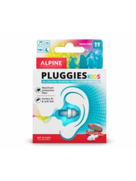 Protector Auditivo Alpine Pluggies Kids – Infantil para Ruido, Agua y Presión – Importado