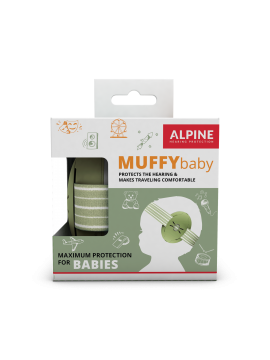 Protector Auditivo Alpine Muffy Baby Orejera Bebes Con Funda