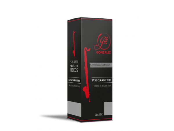 Cañas Clarinete BAJO Classic Nº 3 x 5 u