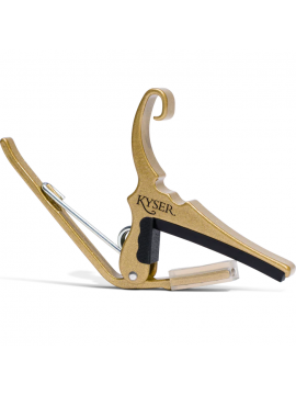 Capo para Acustica  tipo pinza KG6GA, Gold