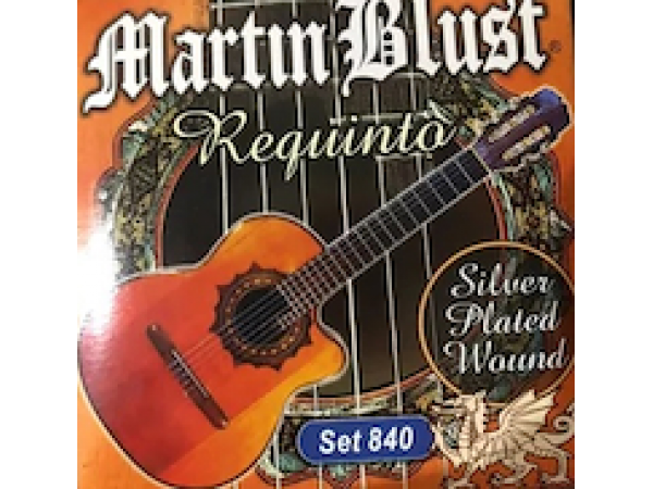 Encordado para Requinto 840 medium silver plated wound Encordado para Requinto 840 medium silver plated wound