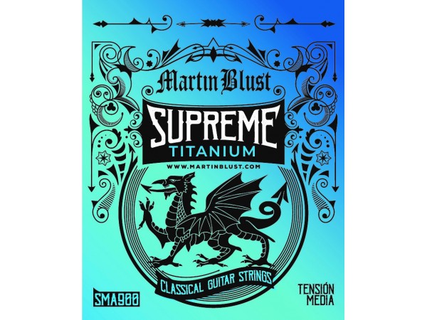 Encordado para Clasica Supreme SMA900T Titanium medium tension Encordado para Clasica Supreme SMA900T Titanium medium tension