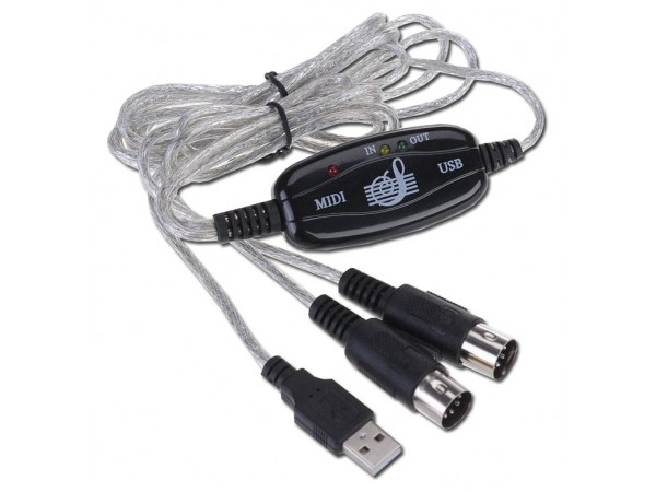 Cable MD-USB, Midi usb, para Teclado.