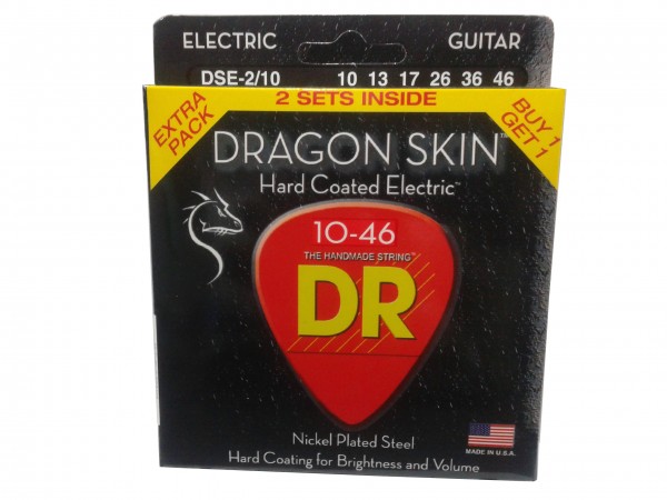 Encordado para Electrica  DRAGON SKIN, DSE-2/10, 010-046.