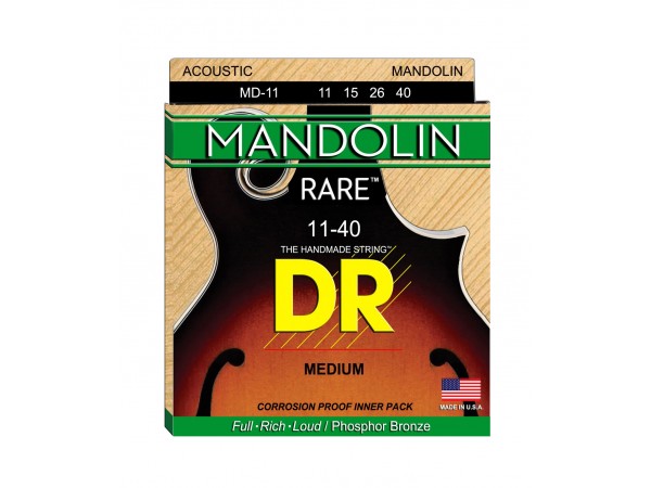 Encordado para Mandolin, RARE, MD-11, 11-40, medium.              