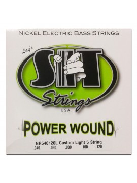 Encordado para Bajo, NR540120L, Power Wound, nickel, custom light, 040-120.