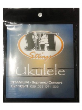 Encordado para Ukelele, UK110S-TI, Titanium, Soprano/Concert.