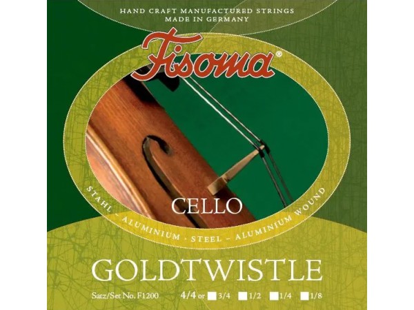 Encordado para Cello F1200 Goldtwistle.