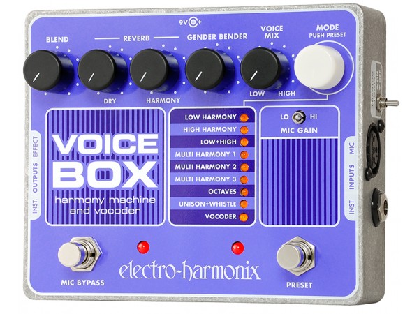 Pedal  Exo VOICE BOX Harmony Machine & Vocoder