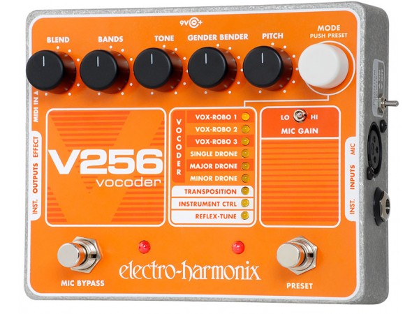 Pedal Exo V256 Vocoder with Reflex-Tune