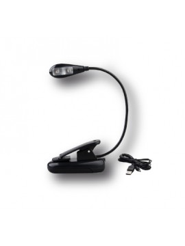 Luz para Atril de 2 Leds - 1 Brazo Flexible  HMG-S2