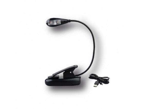 Luz para Atril de 2 Leds - 1 Brazo Flexible  HMG-S2