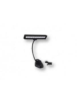 Luz para Atril de 9 Leds - 1 Brazo Flexible, HMG-09.