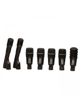 Microfono para Bateria, DRK-A5C2 Set de 7 microfonos