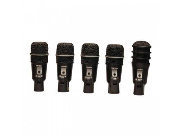 Microfono para Bateria, DRK-A5 Set de 5 microfonos