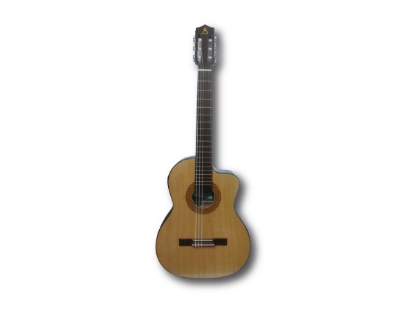 Guitarra Clasica LB50Z EQ para Zurdo con corte