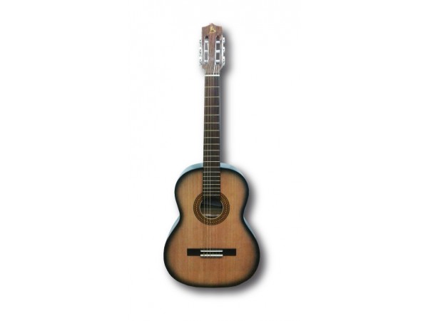 Guitarra Clasica LB10C EQ 4 bandas con afinador y metronomo color de estudio