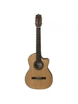 Guitarra Clasica LB65 EQ 4b.c/afinador/metron.media Caja,med.concierto c/corte