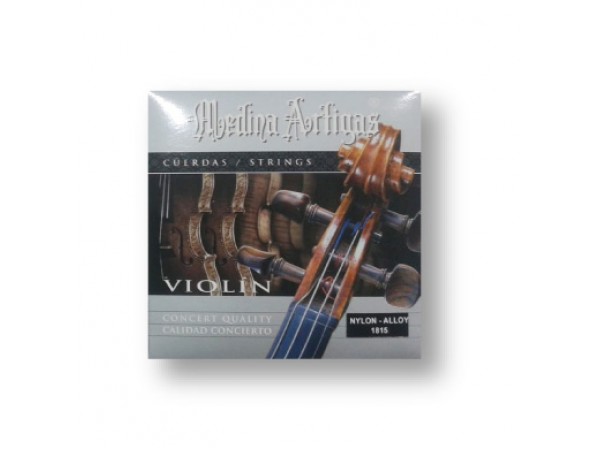 Encordado para Violin 1815 acero nylon lamina de cromo