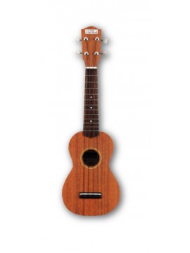 Ukelele Soprano UK-55  tapa aros y fondo caoba