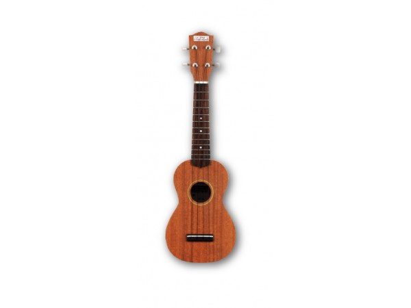 Ukelele Soprano UK-55  tapa aros y fondo caoba