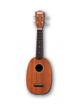 Ukelele Soprano PK-55  tapa, aros y fondo caoba