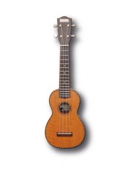 Ukelele Soprano MK-90  tapa, aros y fondo macizo mango