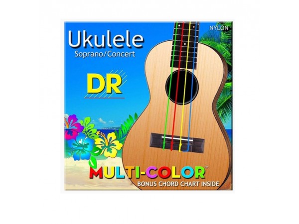 Encordado para Ukelele Soprano Multicolor importado