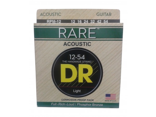 Encordado para Acustica  RARE RPM-12 phosphor bronze 012-054