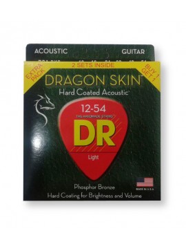 Encordado para Acustica  DRAGON SKIN DSA-2/12  012-054  