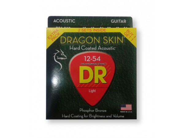 Encordado para Acustica  DRAGON SKIN DSA-2/12  012-054  