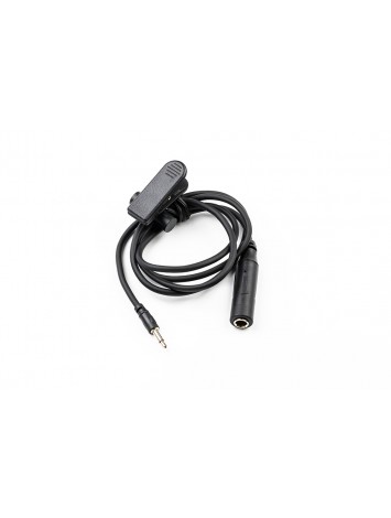 Microfono para Ukelele UK2 piezo, control de volumen, (1/8" a 1/4" cable incluido).                             