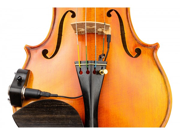 Microfono para Violin y Viola VV3V piezo, control de volumen, jack 1/4".                                                