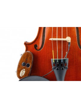 Microfono para Violin y Viola VVWi piezo, Inalambrico, control de volumen, jack 1/4".                                   