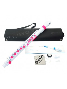 Flauta traversa, N220JFPK, white/pink.