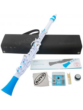 Clarinete, N120CLBL, white/blue.