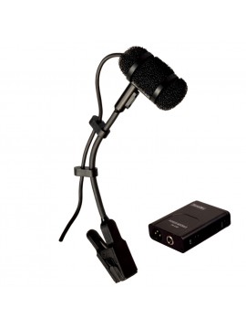 Microfono para Saxo PRA383DXLR cuello de ganso con clip 