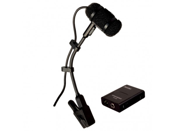 Microfono para Saxo PRA383DXLR cuello de ganso con clip 