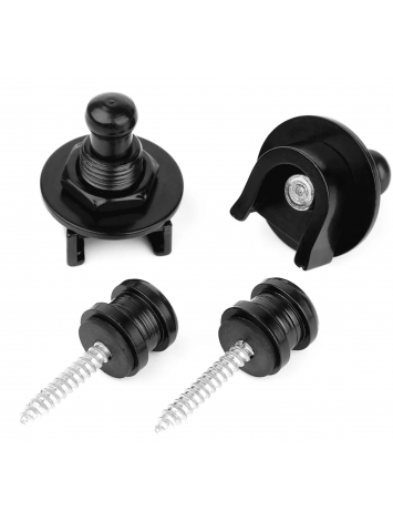 Strap Lock Wingo SL-55 para Guitarra y Bajo – Sistema de Seguridad – Importado