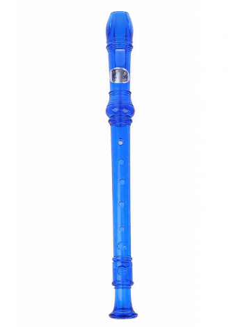 Flauta Dulce Soprano Matrix X-55T Transparente con Varilla de Limpieza Colores Surtidos – Importada